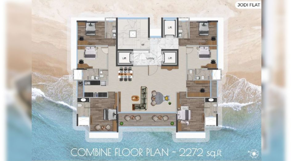 Shivruddhi-Shivam-Floor-Plan-Jodi-Flat-2272 Sqft